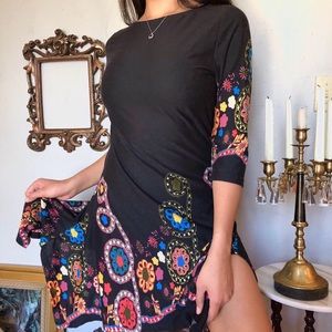 Floral handkerchief dress
